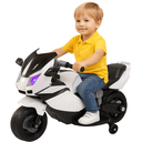 Ver imagem 1 de Mini Motinha Elétrica Infantil Importway Branca 6v