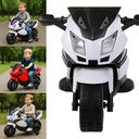 Ver imagem 4 de Mini Motinha Elétrica Infantil Importway Branca 6v