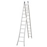 Escada Profissional 3 em 1 22 Degraus em Alumínio Alumasa - 1