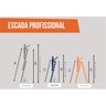 Escada Profissional 3 em 1 22 Degraus em Alumínio Alumasa - 5