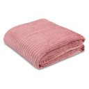 Ver imagem 1 de Cobertor Manta Casal Soft Canelada 2,20m x 1,80m Califórnia Cor Rose