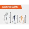 Escada Profissional 3 em 1 30 Degraus em Alumínio Alumasa - 6