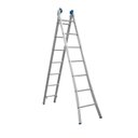 Ver imagem 3 de Escada Profissional 3 em 1 14 Degraus em Alumínio Alumasa