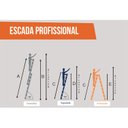 Ver imagem 6 de Escada Profissional 3 em 1 16 Degraus em Alumínio Alumasa