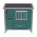 Ver imagem 5 de Fogao a Lenha GII N 2 Gab Sec Xviii Premium Turquesa Sd