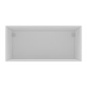 Ver imagem 4 de Armário de Cozinha Americana Aéreo 70cm com 1 Porta Basculante Multimóveis Cr20487 Branco/azul