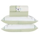 Ver imagem 2 de Jogo Lençol King Garden 4 Pçs Lavan