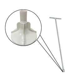 Kit Chave T 10mm Longa Agitador + Molas Electrolux Lm08 Lm06 - 2