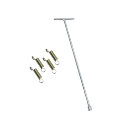 Kit Chave T 10mm Longa Agitador + Molas Electrolux Lm08 Lm06 - 1