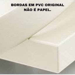 Kit Com 3 Prateleiras De Cozinha Porta Tempero Nicho De Parede Mdf Madeira 55cm - 6