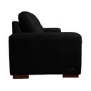 Ver imagem 6 de Sofá Decorativo Sala de Estar Punto 2 Lugares 210cm Couro Preto - Mozzelar
