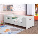 Ver imagem 2 de Cama Infantil Montessoriana Meninas Meninos Baby para Quarto Criança Encanto com Colchão Cor Branco