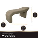 Ver imagem 7 de Maca Estofada Julia para Estetica Facial Sombrancelha Suede Bege Escuro