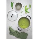 Ver imagem 2 de Caldeirão Tramontina Astro Silicone em Aço Inox com Fundo Triplo com Tampa de Vidro 30 Cm 20,8 L Tra