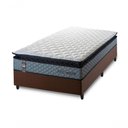 Ver imagem 2 de Cama Box Espuma Chicago Solteirão 96x203 Cinza King House