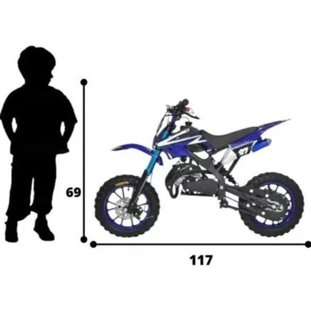 Mini Moto Cross 49cc - Dsr - 4