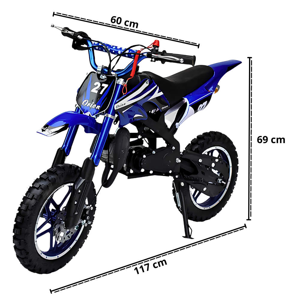 Mini Moto Cross Azul 49cc - Dsr - 3