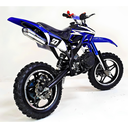 Ver imagem 4 de Mini Moto Cross Azul 49cc - Dsr