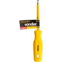 Ver imagem 1 de Chave fenda 5/16x8" cromo vanádio haste isolada 1000v Vonder