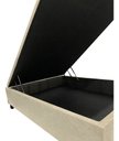 Ver imagem 2 de Base Box com Bau de Casal 1,38 So1clique - Bege