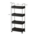 Ver imagem 3 de Prateleira Organizadora Multiuso Preto Gh203 - 89 Cm