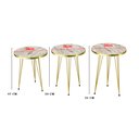 Ver imagem 4 de Conjunto de Mesa de Centro 4 Peças - Mármore Branco