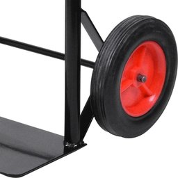 Carrinho para Carga 80kg Metálico Pneu Maciça Worker - 5