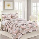 Ver imagem 2 de Kit Colcha Evolution Patchwork Solteiro Camesa Evolution 94049000 Berna