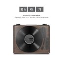 Ver imagem 6 de Toca-discos vinil c/ conversor digital, alto-falante estéreo e transmissão remota de áudio
