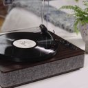 Ver imagem 2 de Toca-discos vinil c/ conversor digital, alto-falante estéreo e transmissão remota de áudio