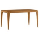 Ver imagem 2 de Mesa de Jantar 6 Lugares Retangular 160cm Tampo MDF Claris N01 Ypê - Lyam Decor