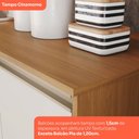 Ver imagem 7 de Balcão de Cozinha para Pia Venaly 5 Portas 2 Gavetas Cinamomo/Off White - Henn