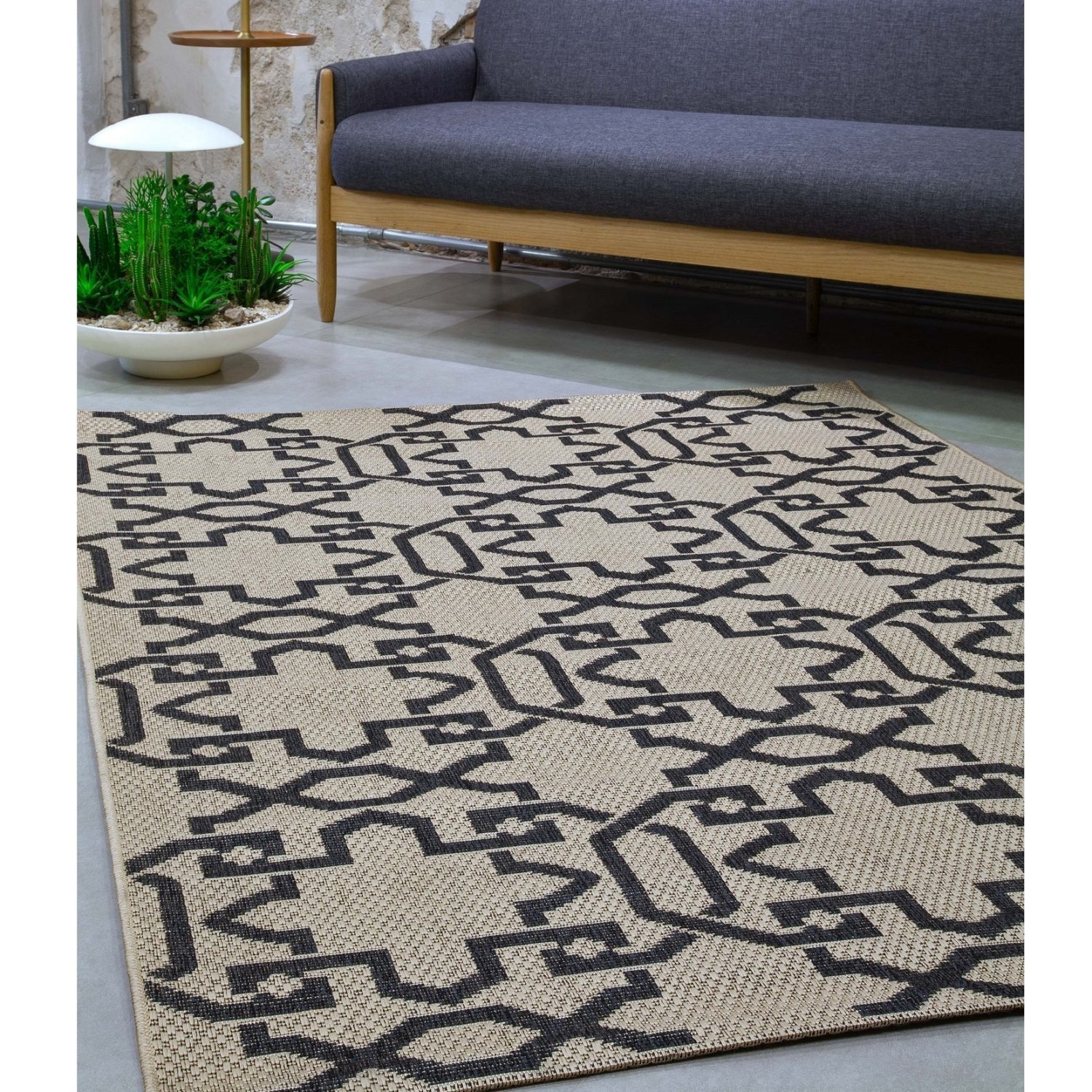 Tapete Sisal 200x250cm Wave Oasis Tapetes - 1