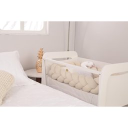 Mini Berço Multifuncional Divicar Branco Acetinado - 2