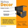 Nicho Banheiro Preto E-nichos Nd01phpban - 3