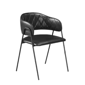 Cadeira Jantar Decor Veneza Courissimo Preto 45x81x54cm