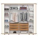 Ver imagem 3 de Guarda Roupa Casal Premium 6 Portas Off White Nature – Henn