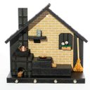Ver imagem 1 de Porta Chaves de Parede Casinha Mineira Artesanal G Bege