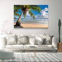 Ver imagem 3 de Quadro Decorativo Praia Coqueiro Sem Moldura e Sem Vidro 100X160