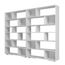 Ver imagem 2 de Estante para Livros 10 Prateleiras Branco Bke 26 - Brv