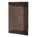 Ver imagem 1 de Pasta Aba Elástico Dello Fine sem Lombo Fumê 33,5x23,5cm