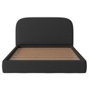 Ver imagem 7 de Cama Queen Flutuante com Cabeceira 160cm Aura W01 Bouclê Preto - Lyam Decor