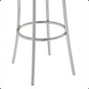 Ver imagem 7 de Conjunto Bistrô Oxford Cromada com 2 Banquetas Jade Linho Fendi