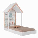 Ver imagem 2 de Mini Cama Casinha Montessoriana Home Branca