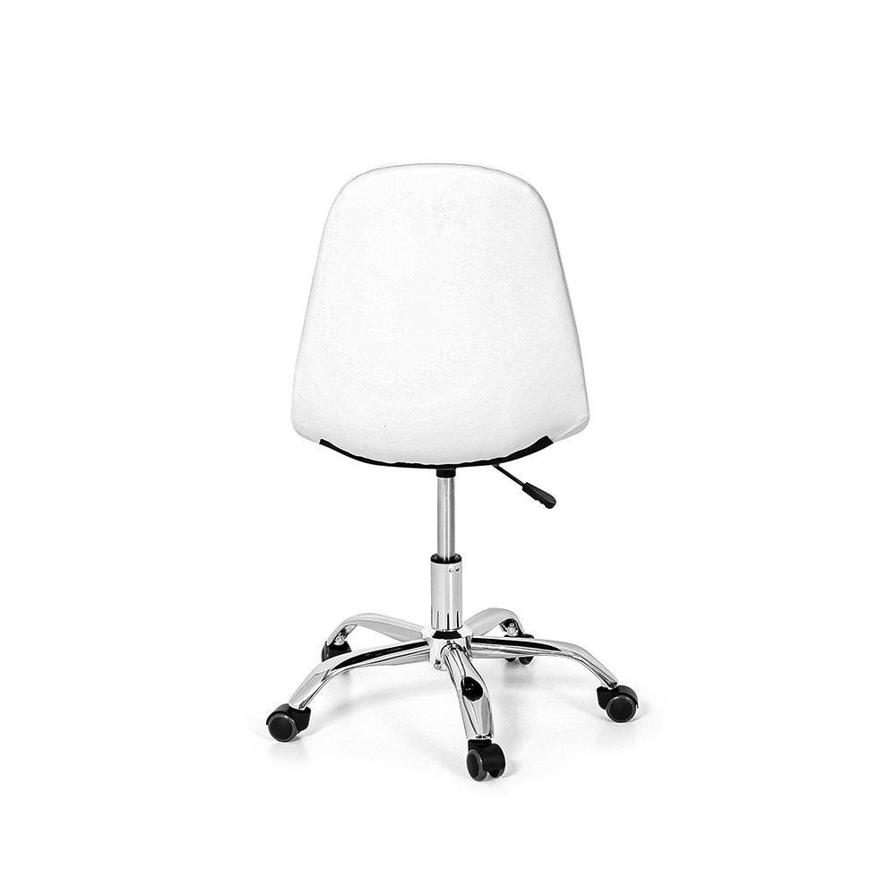 Conjunto Escrivaninha de Encaixe Paris com Cadeira Office Botonê - Branco - 5
