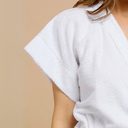 Ver imagem 5 de Roupão de Banho Havai Felpudo Curto Adulto M Branco