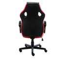 Ver imagem 7 de Cadeira Gamer Giratória Regulavel Quest Preto/Vermelho