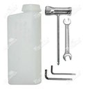 Ver imagem 7 de Perfurador de Solo Profissional Menegotti Mps52 Broca 80x20cm Motor a Gasolina 2 Tempos 52cc 1,95hp