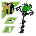 Ver imagem 1 de Perfurador de Solo Profissional Menegotti Mps52 Broca 80x20cm Motor a Gasolina 2 Tempos 52cc 1,95hp