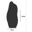 Ver imagem 7 de Espelho Grande Moderno Corpo Inteiro Lapidado Orgânico Decorativo 170x70cm Luxo